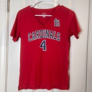 MLB Genuine Merchandise St. Louis Cardinals Yadier‎ Molina Shirt Women Size S